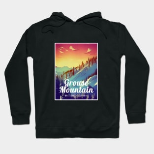 Grouse Mountain British Columbia Canada Ski Hoodie